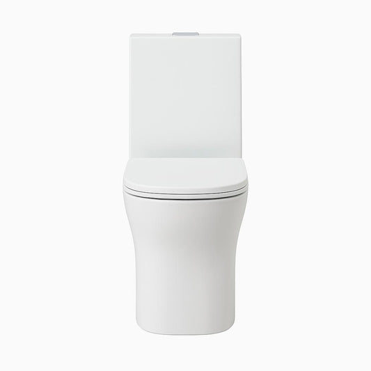 Swiss Madison Concorde 1-Piece Square Toilet Dual Flush 1.1/1.6 GPF in Matte White