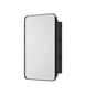 KeonJinn 20 in. W x 32 in. H Rectangular Black Stainless Steels Framed Recessed/Surface Mount Medicine Cabinet with Mirror