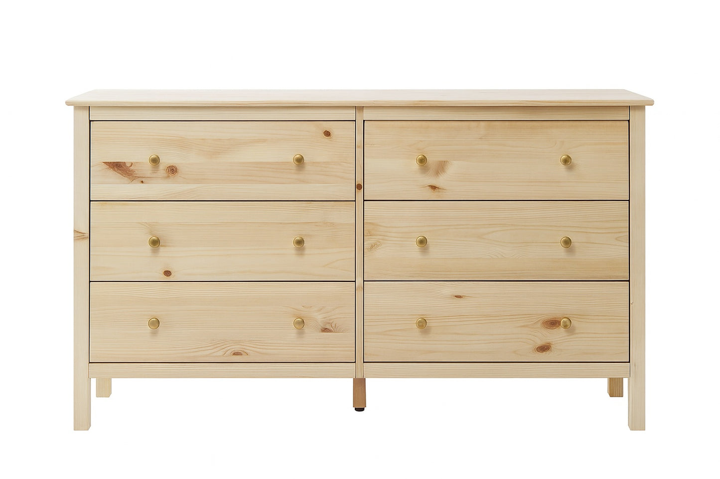 StyleWell Unfinished 6 drawer 54 in. Dresser