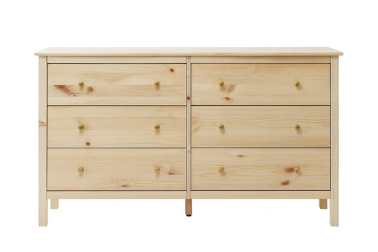 StyleWell Unfinished 6 drawer 54 in. Dresser