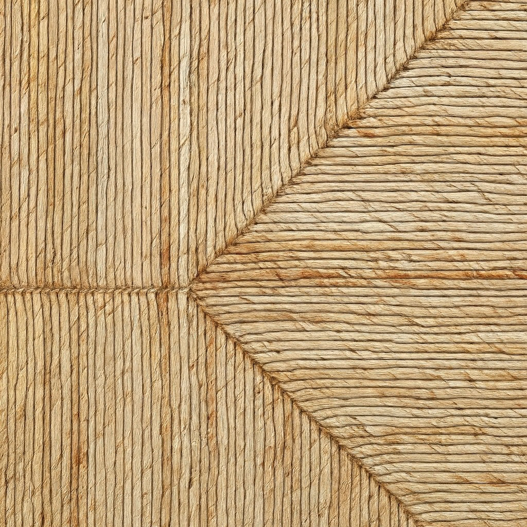 StyleWell Neela Woven Natural Banana Fiber King Headboard 79 in