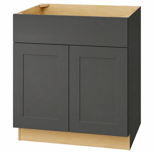 Hampton Bay Avondale 36 in W x 21 in D x 34 5 in H Ready to Assemble Plywood Shaker Sink Base Bath Cabinet in Fern Green