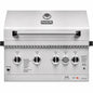 NXR 31 in 4 Burner Built In Gas Grill in Stainless Steel with Infrared