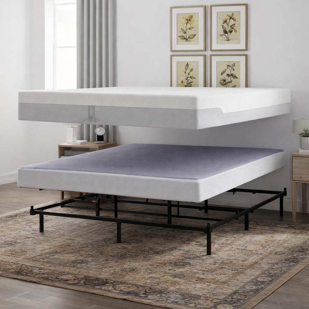 Zinus Jacob King 4 In Bamboo Box Spring Fant