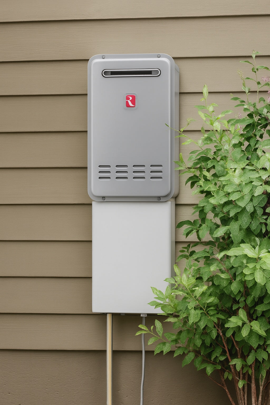 Outdoor Pipe Cover for Tankless Gas Water Heater