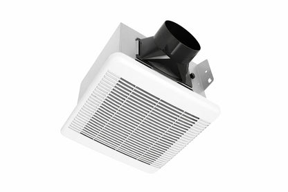 Commercial Electric 110 CFM 1 5 Sone Bathroom Exhaust Fan with Humidity Sensing
