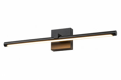Rennnsan Chloe 23 6 in 1 Light Black Linear Dimmable LED Vanity Light VL8101 54388