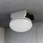 Commercial Electric 80 110 CFM Ceiling Wall Mount Roomside Installation Round Bathroom Exhaust Fan with LED Night Light and Humidity Sensor