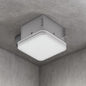 Commercial Electric 80 /110 CFM Ceiling Mount Room Side Installation Square Bathroom Exhaust Fan with Night Light and Humidity Sensor