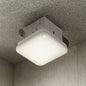 Commercial Electric 50 CFM Ceiling Wall Mount Roomside Installation Bathroom Exhaust Fan with Adjustable CCT LED Night Light ENERGY STAR