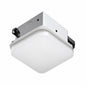 Commercial Electric 50 CFM Ceiling Wall Mount Roomside Installation Bathroom Exhaust Fan with Adjustable CCT LED Night Light ENERGY STAR BF1103