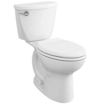 Cadet 10 in Antimicrobial 2 Piece 1 28 GPF Single Flush Chair Height Elongated Front Toilet with Slow Close Seat in White 788AB104 020