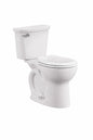 American Standard Cadet 10 in Antimicrobial 2 Piece 1 28 GPF Single Flush Chair Height Elongated Front Toilet w Slow Close Seat in White 788AB104 020