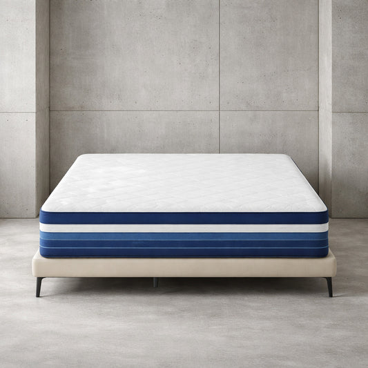 Babo Care Full Size 10 In Medium Hybrid Breathable And Cooling Motion Isolation Mattress With Certipur Us And Oeko Tex Certified