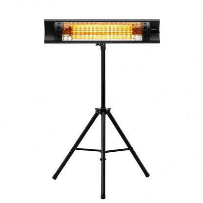 1500 Watt Electric Infrared Patio Carbon Tech Heater with Tripod PH1500K