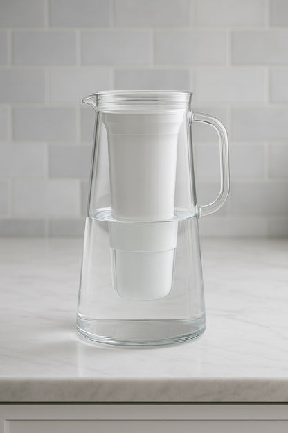 LifeStraw Home 10C BPA-Free Water Filter Pitcher - White