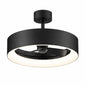 Artika Aiden 24 in Indoor Black 8 Steps CCT 17 7 in Integrated LED Ceiling Fan with Remote Included FAN AIR