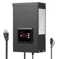 DEWENWILS Low Voltage 300-Watt Metal Landscape Lighting Transformer with 3-Zones Control Light Dusk to Dawn Sensor and Timer