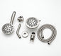 9 spray 5 5 in Wall Mount Dual Shower Head and Handheld Shower Head 1 8 GPM with Stainless Steel Hose in Brushed Nickel NSH012N