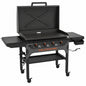 Blackstone 4 Burner Liquid Propane Outdoor Griddle with Hood in Black