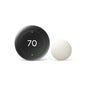 Google Nest Learning Thermostat (4th Gen) with Nest Temperature Sensor (2nd Gen) - Polished Silver
