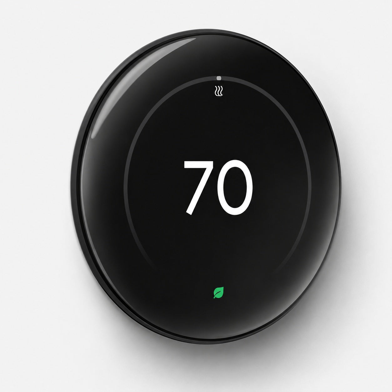 Google Nest Learning Thermostat 4th Gen with Nest Temperature Sensor 2nd Gen 2 Pack Polished Obsidian