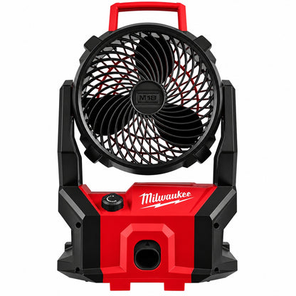 Milwaukee M18 18 Volt Lithium Ion Brushless Cordless PACKOUT Jobsite Fan Tool Only 0818 20