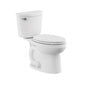 American Standard Reliant 12 in Rough In 2 Piece 1 28 GPF Single Flush Elongated Toilet with Slow Close Seat in White 726AA101 020