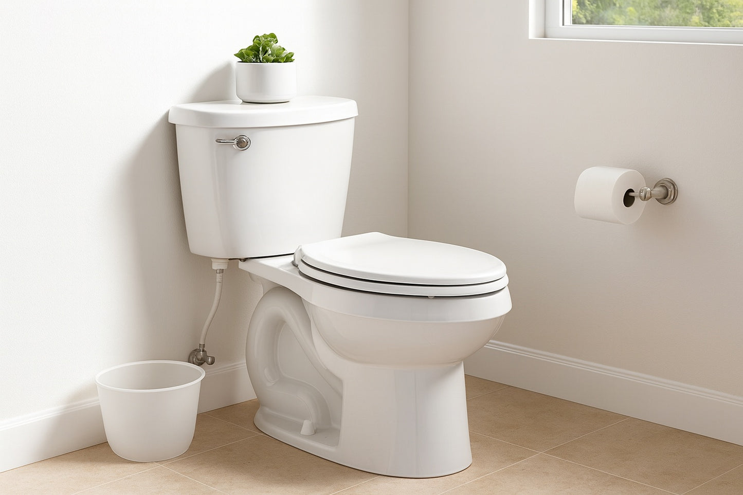American Standard Reliant 12 in. Rough In 2-Piece 1.28 GPF Single Flush Elongated Toilet with Slow Close Seat in White