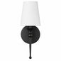 Millennium Lighting 5 in 1 Light Matte Black Sconce Linen 17101 MB