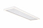 Commercial Electric 48 in x 10 in Low Profile Flat Panel White Dimmable 5CCT Selectable LED with Night Light Flush Mount Ceiling Light