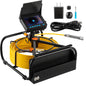 SKYSHALO Pipeline Inspection Camera 4.3 in. Screen Sewer Camera IP68 with DVR Function, 164 ft. Snake for Home Drain Plumbing