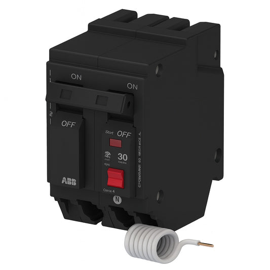 ABB 15 Amp Double Pole Ground Fault Breaker with Self Test