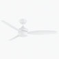 Breezary Sawyer 42 in. Indoor 6 Speeds White Ceiling Fan with Remote Control and Downrod Included