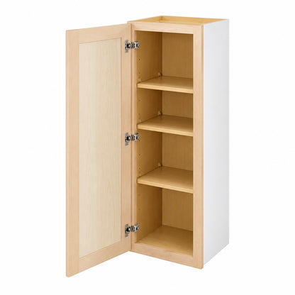 Hampton Bay 15 in W x 12 in D x 42 in H Ready to Assemble Wall Kitchen Cabinet in Unfinished with CLICKREADY Technology