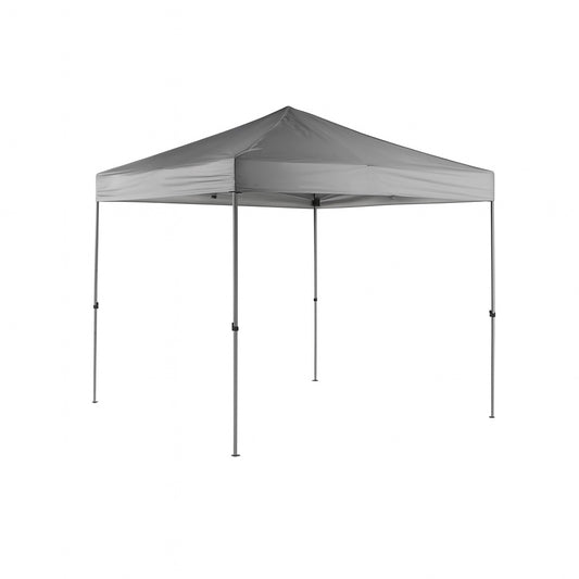 8 ft X 8 ft Grey Straight Leg Instant Canopy Pop Up Tent Sto N Go CL64B SNG