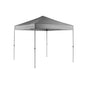 8 ft X 8 ft Grey Straight Leg Instant Canopy Pop Up Tent Sto N Go CL64B SNG