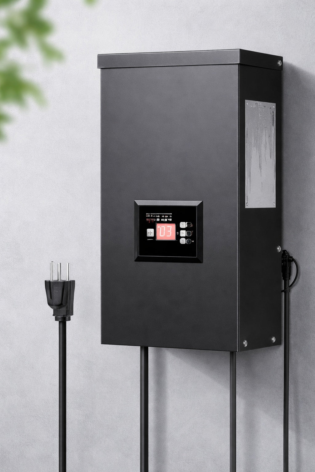 Low Voltage 600 Watt Metal Landscape Lighting Transformer with Photocell and Timer 6 Independent Outputs