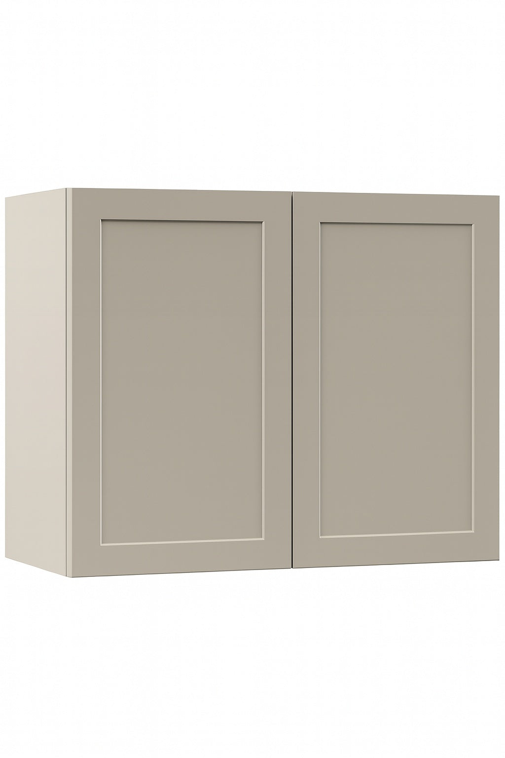 Hampton Bay Designer Series Melvern 30 in W 15 in D 24 in H Assembled Shaker Wall Kitchen Cabinet in Cloud