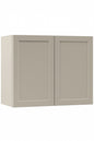 Hampton Bay Designer Series Melvern 30 in W 15 in D 24 in H Assembled Shaker Wall Kitchen Cabinet in Cloud