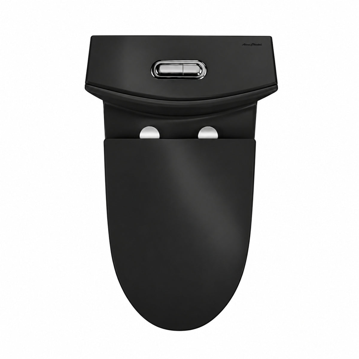 Swiss Madison St Tropez One Piece Elongated Toilet Vortex Flush in Glossy Black 1 1 1 6 gpf