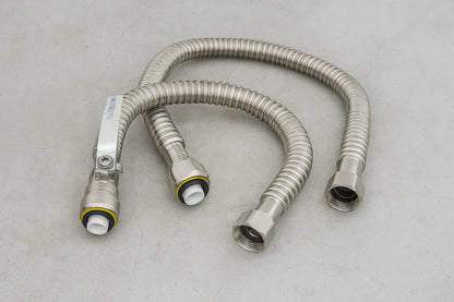 3 4 in SSPTC x 3 4 in FIP Water Heater Connection Kit EBWHKIT/331044858