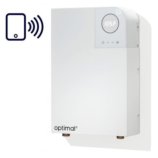 optimal Plus 220-Volt/240-Volt 18 Kw 3.7 GPM Wi-Fi Enabled Smart Electric Tankless Water Heater