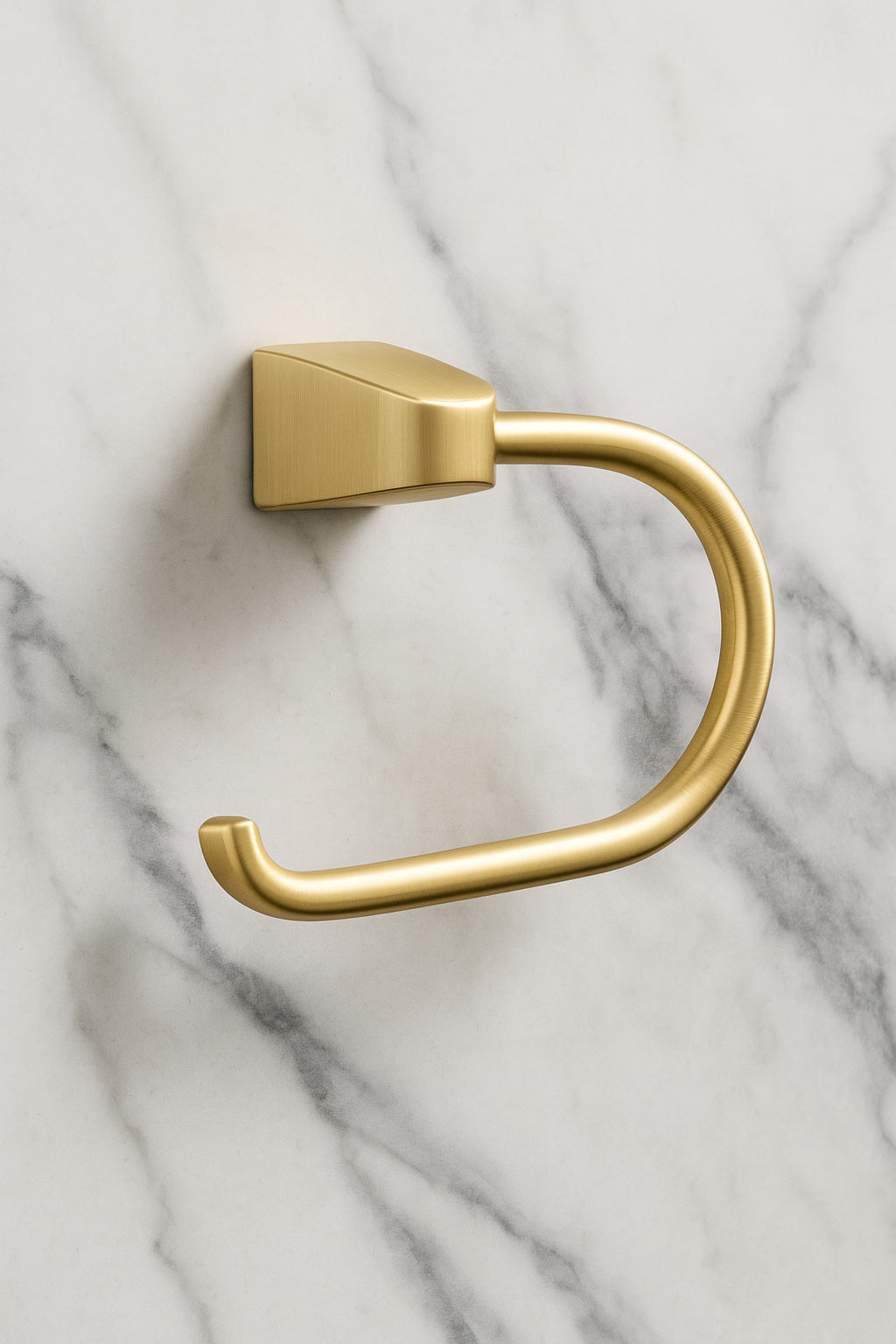 Gilde Wall Mounted Towel Ring in Brushed Bronze