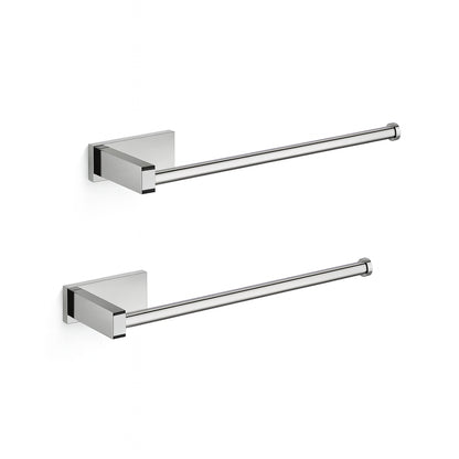 2 Pack Paper Towel Holder Wall Mount Self Adhesive or Drilled Paper Towel Holder Under Cabinet in Brushed Nickel Y W2287 P151990
