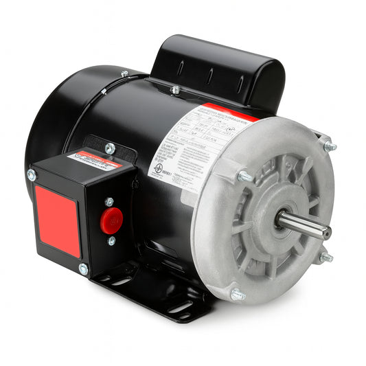 VEVOR 0.75 HP Electric Motor 1725 RPM, AC 115V/230V, 56 Frame Air Compressor Motor Single Phase, 5/8 in. Keyed Shaft, CW/CCW