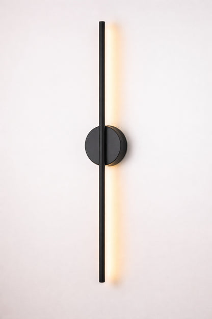 Rennnsan Aidan 27 5 in 1 Light Black Linear Dimmable LED Wall Sconce