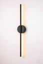 Rennnsan Aidan 27 5 in 1 Light Black Linear Dimmable LED Wall Sconce
