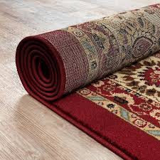 Stylewell Marash Red 8 Ft X 10 Ft Area Rug