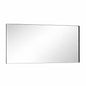 Keonjinn 72 In W X 36 In H Modern Rectangular Black Bathroom Mirrors Aluminum Framed Wall Bathroom Vanity Mirror